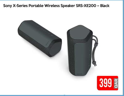 SONY Speaker available at iCONNECT  in Qatar - Al Shamal