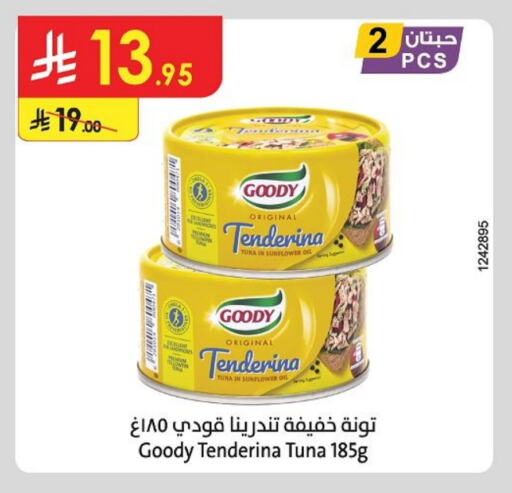 Canned & Packeted in Danube, Saudi Arabia Offers - Saudi Arabia GOODY Tuna - Canned available at Danube in KSA, Saudi Arabia, Saudi - Tabuk