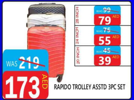 Trolley available at United Hypermarket in UAE - Dubai
