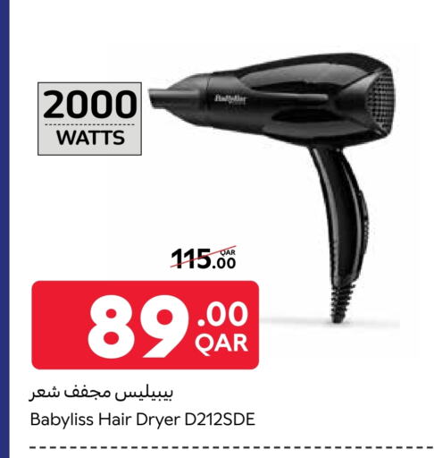 BABYLISS Hair Appliances available at Carrefour in Qatar - Al Shamal