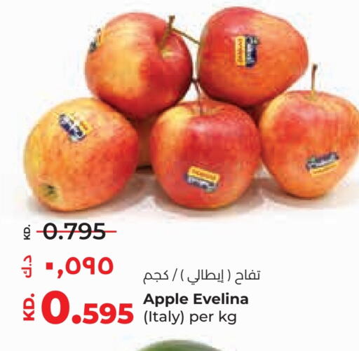 Apples from Italy available at Lulu Hypermarket  in Kuwait - Kuwait City