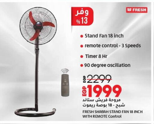 FRESH Fan available at Lulu Hypermarket  in Egypt