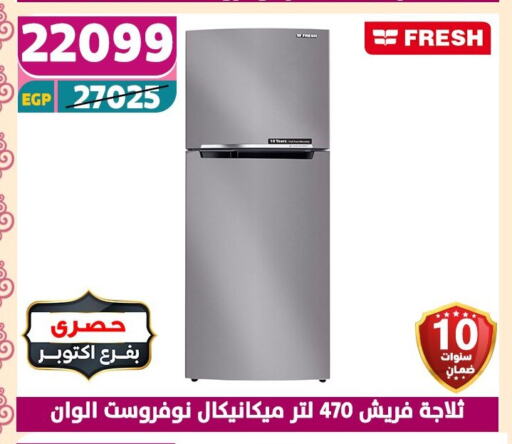 FRESH Refrigerator available at Shaheen Center in Egypt - Cairo
