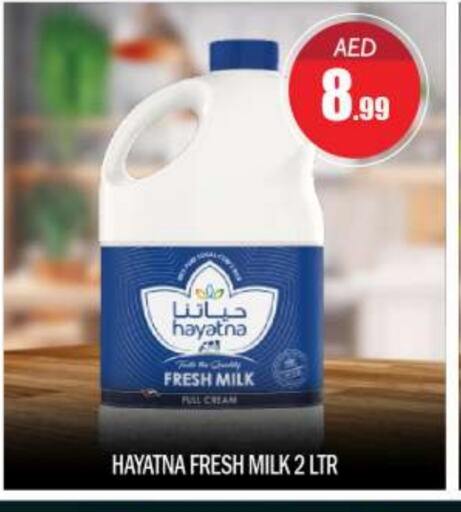 HAYATNA Fresh Milk available at BIGmart in UAE - Abu Dhabi