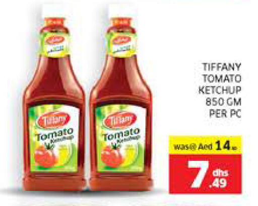 TIFFANY Tomato Ketchup available at Seven Emirates Supermarket in UAE - Abu Dhabi