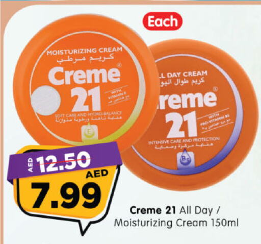 Skin & Face Care in Al Madina Hypermarket, UAE Offers - United Arab Emirates CREME 21 Face Cream available at Al Madina Hypermarket in UAE - Abu Dhabi