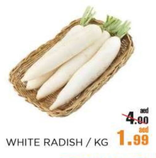 Fresh Vegetables in OK Hypermarket LLC SPC, UAE Offers - United Arab Emirates Radish available at OK Hypermarket LLC SPC in UAE - Abu Dhabi