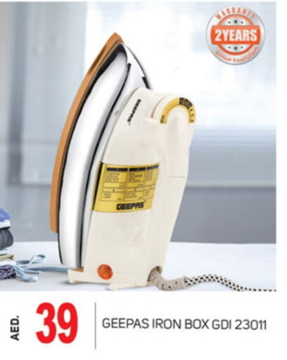 GEEPAS Ironbox available at TALAL MARKET in UAE - Dubai