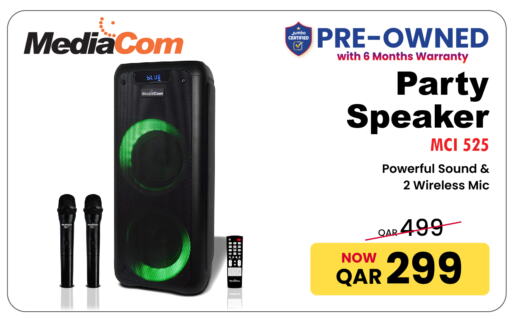 Speaker available at Jumbo Electronics in Qatar - Al Wakra