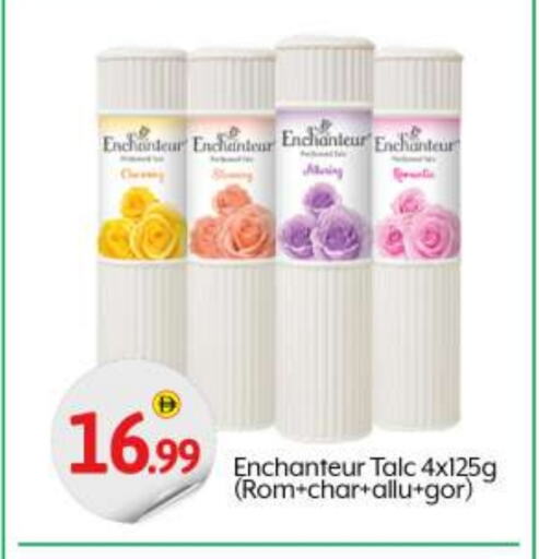 Skin & Face Care in BIGmart, UAE Offers - United Arab Emirates Enchanteur Talcum Powder available at BIGmart in UAE - Abu Dhabi