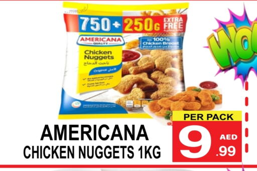 AMERICANA Chicken Nuggets available at Friday Center in UAE - Dubai