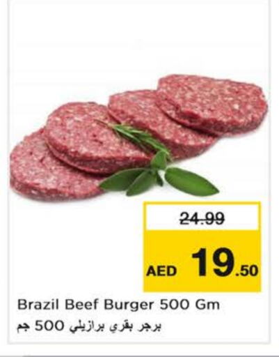 Deli & Specialty Meats in Nesto Hypermarket, UAE Offers - United Arab Emirates Chicken Burger available at Nesto Hypermarket in UAE - Dubai