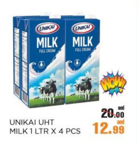 UNIKAI Full Cream Milk available at OK Hypermarket LLC SPC in UAE - Abu Dhabi