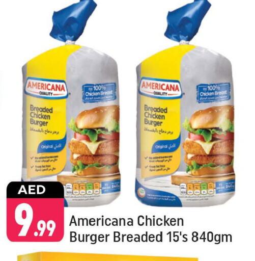 AMERICANA Chicken Burger available at Shaklan  in UAE - Dubai