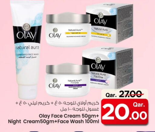 Skin & Face Care in Mark & Save , Qatar Offers - Qatar OLAY Face Cream available at Mark & Save in Qatar - Al Khor