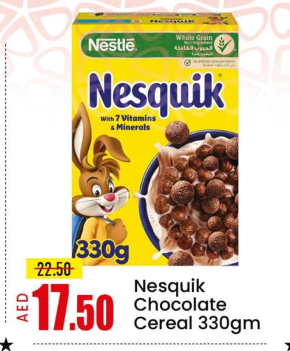 Cereals & Bars in Mango Hypermarket LLC, UAE Offers - United Arab Emirates NESQUIK Cereals available at Mango Hypermarket LLC in UAE - Sharjah / Ajman