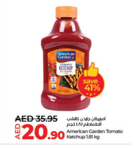 أمريكان جاردن كاتشب الطماطم available at لولو هايبرماركت in الإمارات العربية المتحدة , الامارات - الشارقة / عجمان