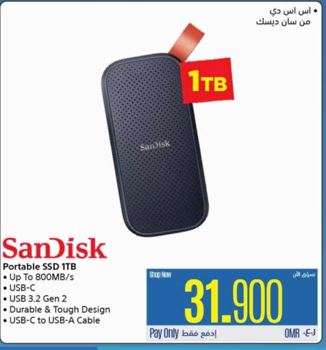 Accessories - Electronics in eXtra, Oman Offers - Oman SANDISK Flash Drive available at eXtra in Oman - Sohar