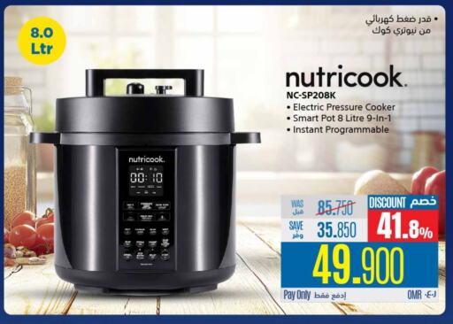Kitchen Appliance in eXtra, Oman Offers - Oman NUTRICOOK Pressure Cooker available at eXtra in Oman - Sohar