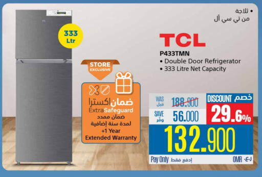 Large Appliances in eXtra, Oman Offers - Oman TCL Refrigerator available at eXtra in Oman - Salalah