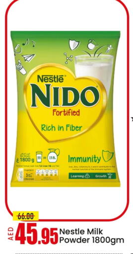 Powdered & Condensed Milk in Mango Hypermarket LLC, UAE Offers - United Arab Emirates NIDO Milk Powder available at Mango Hypermarket LLC in UAE - Sharjah / Ajman