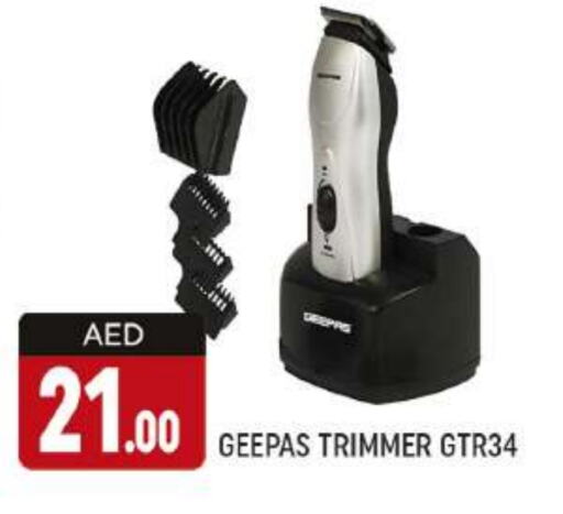 GEEPAS Hair Remover  available at AL MADINA (Dubai) in UAE - Dubai