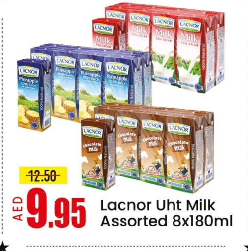 LACNOR Flavoured Milk available at Mango Hypermarket LLC in UAE - Dubai