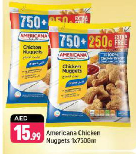 AMERICANA Chicken Nuggets available at Shaklan  in UAE - Dubai