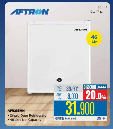 AFTRON Refrigerator available at eXtra in Oman - Sohar