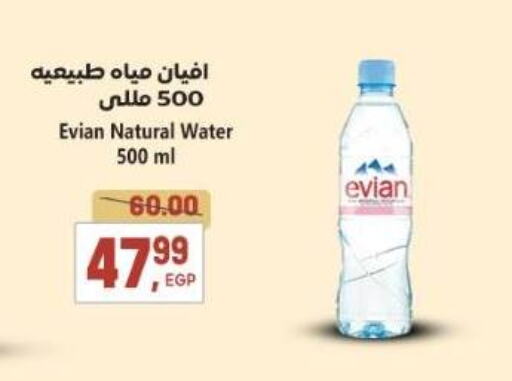 EVIAN available at El.Husseini supermarket  in Egypt - Cairo