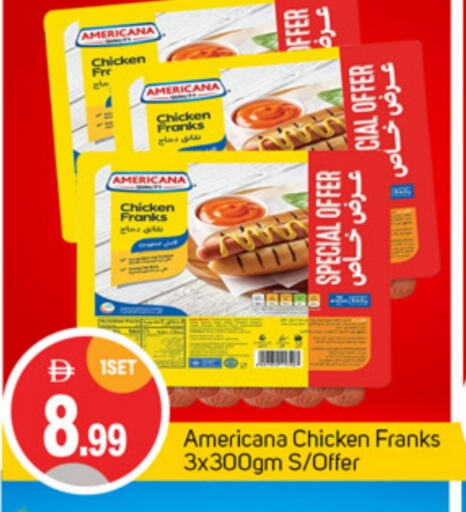 AMERICANA Chicken Franks available at TALAL MARKET in UAE - Abu Dhabi