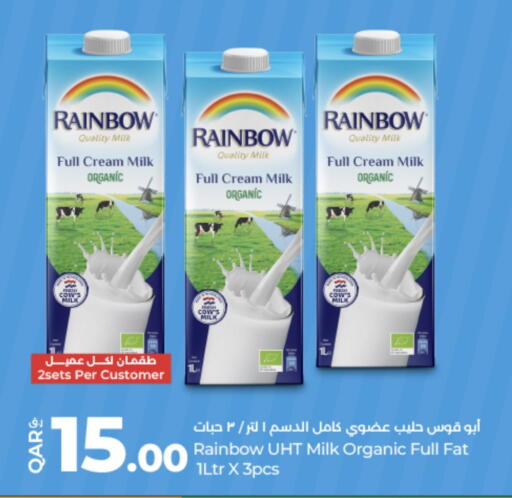 RAINBOW Long Life / UHT Milk available at LuLu Hypermarket in Qatar - Doha