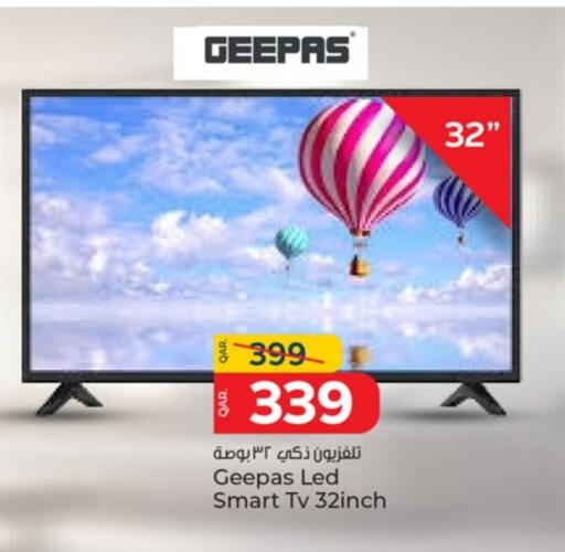 GEEPAS Smart TV available at Paris Hypermarket in Qatar - Al Wakra