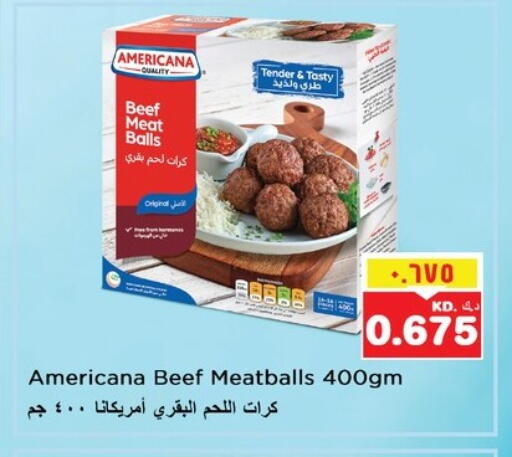 أمريكانا حم بقرى available at نستو هايبر ماركت in الكويت - محافظة الأحمدي