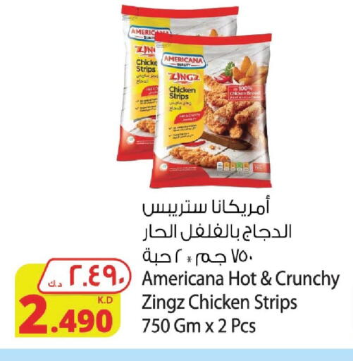 AMERICANA Chicken Strips available at Agricultural Food Products Co. in Kuwait - Kuwait City