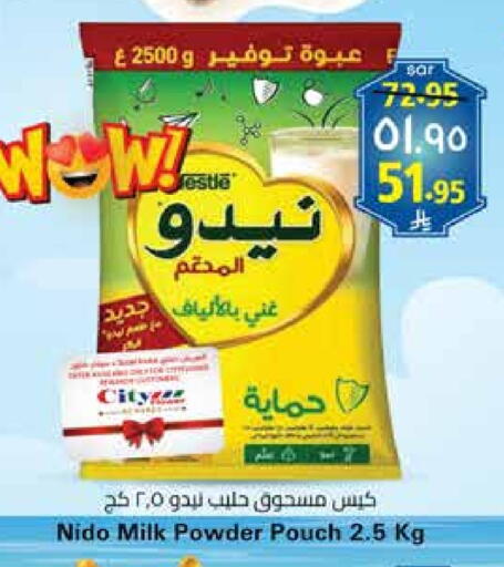 NIDO Milk Powder available at City Flower in KSA, Saudi Arabia, Saudi - Jubail