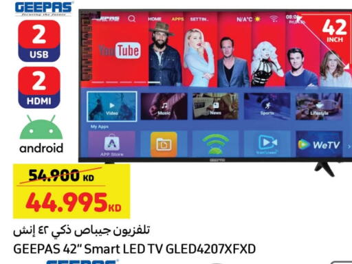 GEEPAS Smart TV available at Carrefour in Kuwait - Jahra Governorate