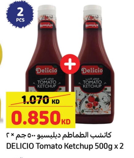 DELICIO Tomato Ketchup available at Carrefour in Kuwait - Kuwait City