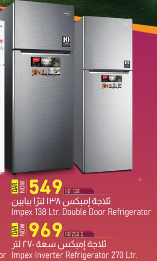 IMPEX Refrigerator available at Marza Hypermarket in Qatar - Al Daayen