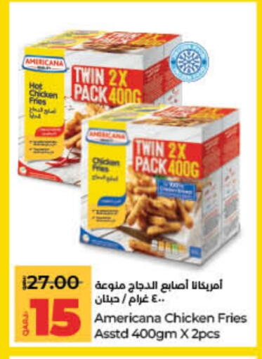 AMERICANA Chicken Fingers available at LuLu Hypermarket in Qatar - Al Rayyan
