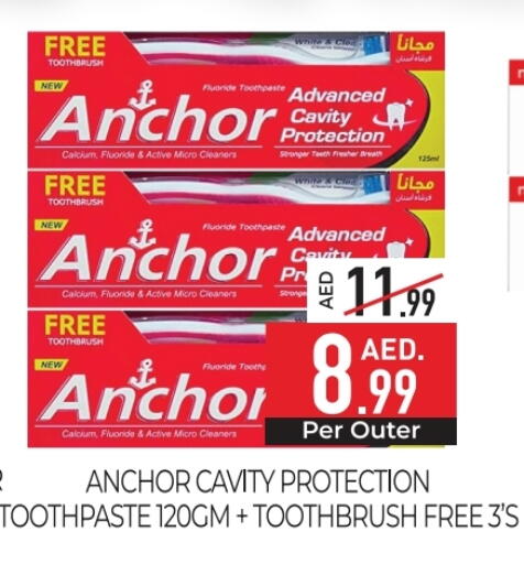 ANCHOR Toothpaste available at Delice Supermarket in UAE - Abu Dhabi