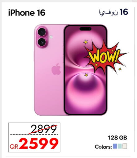 APPLE iPhone 16 available at iCONNECT  in Qatar - Doha