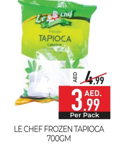 Cassava available at ديلايس سوبرماركت in الإمارات العربية المتحدة , الامارات - أبو ظبي
