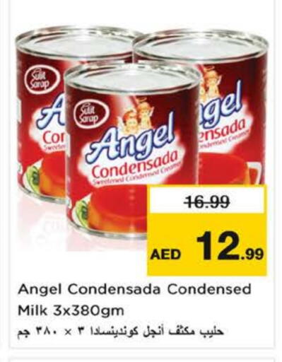 Powdered & Condensed Milk in Nesto Hypermarket, UAE Offers - United Arab Emirates ANGEL Condensed Milk available at Nesto Hypermarket in UAE - Fujairah