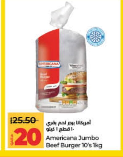 AMERICANA Beef available at LuLu Hypermarket in Qatar - Al Wakra