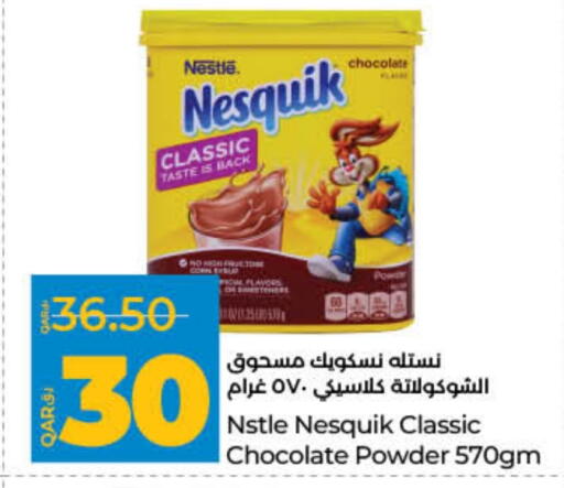 Powdered Drinks & Syrups in LuLu Hypermarket, Qatar Offers - Qatar NESQUIK available at LuLu Hypermarket in Qatar - Al Rayyan
