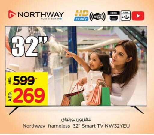 NORTHWAY Smart TV available at Nesto Hypermarket in UAE - Abu Dhabi