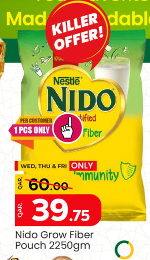 NIDO Milk Powder available at Paris Hypermarket in Qatar - Al Rayyan