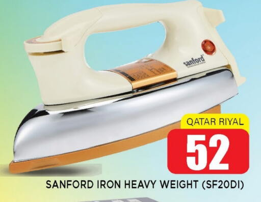 SANFORD Ironbox available at Shop n Smile Hypermarket in Qatar - Umm Salal