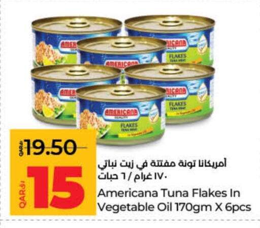 AMERICANA Tuna - Canned available at LuLu Hypermarket in Qatar - Al Rayyan